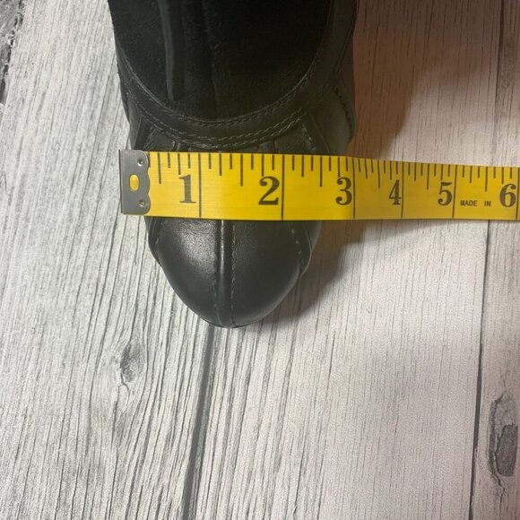 Rockport Adiprene by Adidas Ankle Boot Black Sherpa Lined Platform Booties - Picture 14 of 14